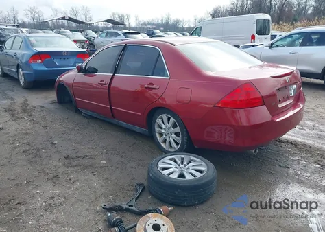 2007 Honda Accord 3.0 Se z USA, uszkodzony, nr VIN 1HGCM66477A075881